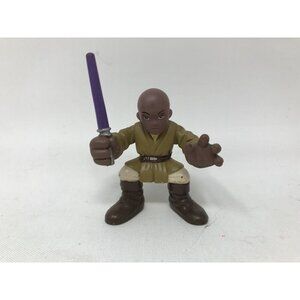 Star Wars Galactic Heroes MACE WINDU Action Figure Jedi lightsaber